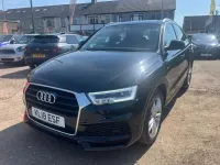 Used Audi Q3 S-Line 150 HP (110 kW) 2018 Black SUV