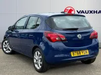 Used Vauxhall Corsa 90 HP (66 kW) 2018 Blue Hatchback