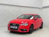 Begagnad Audi A3 Sport 2013 Röd Halvkombi
