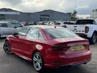 Used Audi A3 S-Line 150 HP (110 kW) 2016 Red Sedan