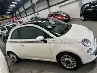 Gebraucht Fiat 500 Lounge 69 PS (50 kW) 2013 Weiß Kleinwagen
