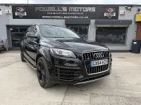 Used Audi Q7 S-Line 245 HP (180 kW) 2014 Black SUV