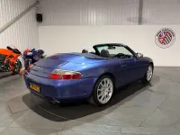 Used Porsche 911 300 HP (220 kW) 1999 Blue Cabriolet