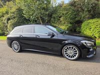 Begagnad Mercedes CLA180 AMG line 2018 Svart Sedan