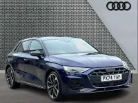 Used Audi S3 Sportback Black Edition 333 HP (244 kW) 2025 Blue Hatchback
