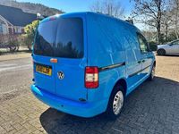 Used VW Caddy 68 HP (50 kW) 2010 Blue MPV