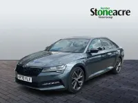Used Skoda Superb SportlinePlus 190 HP (139 kW) 2020 Grey Hatchback