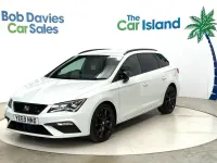 Used Seat Leon Black Edition 150 HP (110 kW) 2019 White Estate