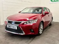 Used Lexus CT200h Executive Line 2017 Red Hatchback