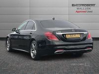 Used Mercedes S450 AMG line 2019 Black Sedan