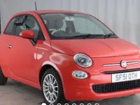 Used Fiat 500 Pop Star 69 HP (50 kW) 2016 Pink Hatchback