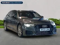 Used Audi A6 Black Edition 204 HP (150 kW) 2023 Grey Estate