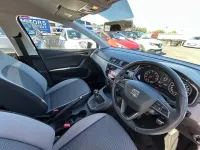 Used Seat Ibiza SE Technology 95 HP (69 kW) 2018 Blue Hatchback