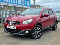 Used Nissan Qashqai +2 N-TEC 2012 Red SUV