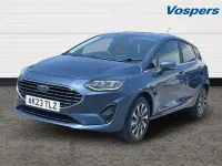 Used Ford Fiesta Titanium 100 HP (73 kW) 2023 Blue Hatchback