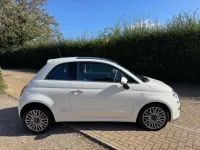 Used Fiat 500 Lounge 69 HP (50 kW) 2015 White Hatchback
