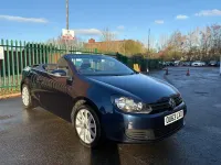 Used VW Golf Cabriolet S 2013 Blue Cabriolet