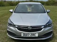 Used Vauxhall Astra SRi 150 HP (110 kW) 2017 Silver Hatchback