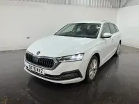 Used Skoda Octavia SE L First Edition 150 HP (110 kW) 2020 White Estate