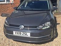 Begagnad VW Golf VII Match 2019 Grå Halvkombi