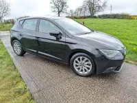 Używany Seat Leon SE 125 KM (91 kW) 2016 Czarny Hatchback