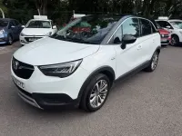 Used Vauxhall Crossland X Sport 110 HP (80 kW) 2020 White SUV