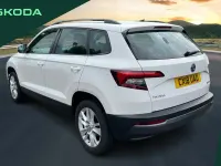 Used Skoda Karoq SE Technology 150 HP (110 kW) 2018 White SUV