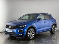 Used VW T-Roc R-line 150 HP (110 kW) 2021 Blue SUV