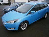 Usado Ford Focus Titanium 125 HP (91 kW) 2017 Azul Carrinha