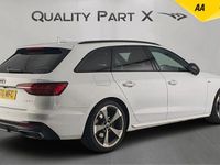 Used Audi A4 Black Edition 163 HP (119 kW) 2020 White Estate