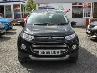 Used Ford Ecosport Titanium 125 HP (91 kW) 2016 Black SUV