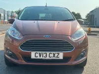 Used Ford Fiesta Titanium 75 HP (55 kW) 2013 Yellow Hatchback