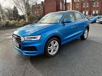 Used Audi Q3 S-Line 150 HP (110 kW) 2017 Blue SUV