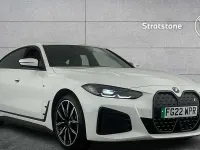 Used BMW i4 M Sport 246 kW (335 HP) 2022 White Sedan