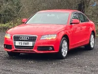 Second-hand Audi A4 2009 Roșu Berlinǎ