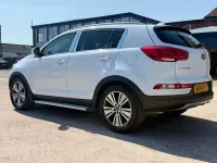 Used Kia Sportage 115 HP (84 kW) 2014 White SUV
