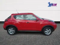 Używany Nissan Juke Visia 2017 Czerwony SUV