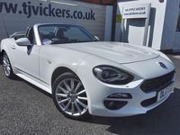 Used Fiat 124 Spider Lusso Plus 140 HP (102 kW) 2017 White Cabriolet