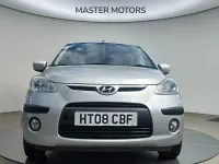 Used Hyundai i10 Comfort 67 HP (49 kW) 2008 Silver Hatchback