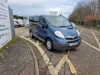 Used Vauxhall Vivaro 115 HP (84 kW) 2013 Panorama blue pearlescent MPV