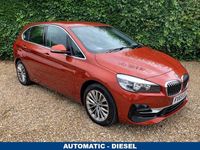 Used BMW 220 Active Tourer Luxury Line 188 HP (138 kW) 2019 Orange MPV
