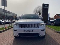 Used Jeep Grand Cherokee Overland 240 HP (176 kW) 2018 White SUV