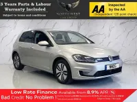 Used VW e-Golf 100 kW (136 HP) 2019 Silver Hatchback