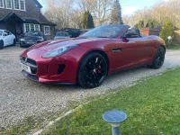 Używany Jaguar F-Type Supercharged 380 KM (279 kW) 2015 Czerwony Kabriolet