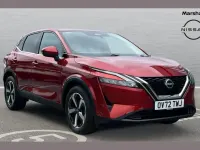 Used Nissan Qashqai N-Connecta 138 HP (101 kW) 2022 Red SUV
