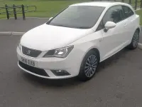 Used Seat Ibiza CONNECT 90 HP (66 kW) 2016 White Hatchback