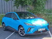 Used MG MG4 EV Trophy 149 kW (203 HP) 2023 Blue Hatchback