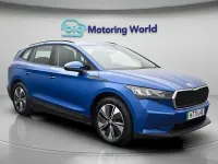 Used Skoda Enyaq iV ecoSuite 150 kW (204 HP) 2021 Blue SUV