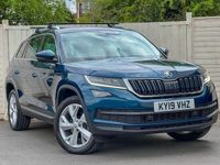 Used Skoda Kodiaq 150 HP (110 kW) 2019 Blue SUV