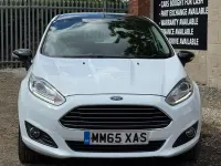 Used Ford Fiesta Zetec 2015 White Hatchback